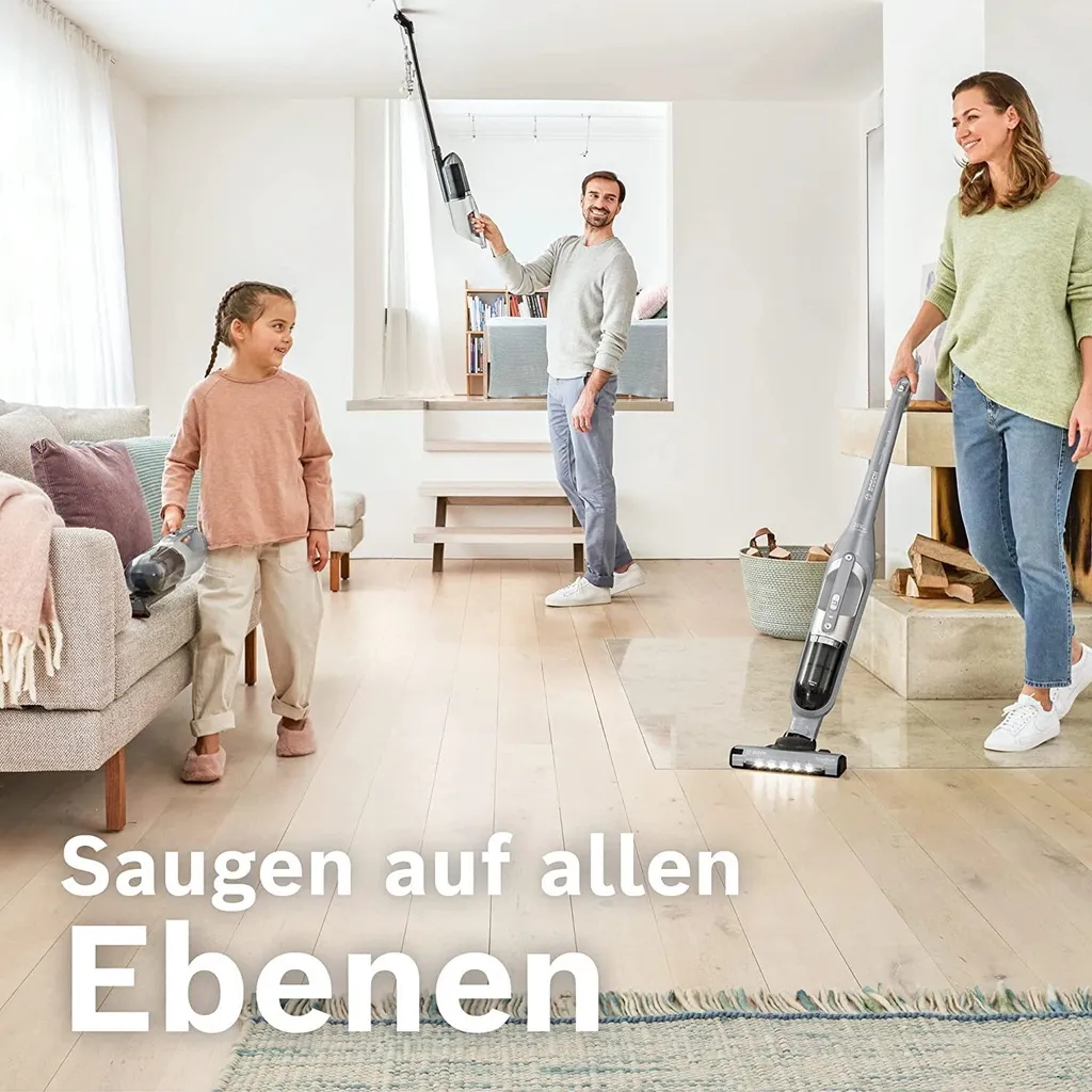 Bosch Akku-Handstaubsauger Mit Stiel BBH3K2801 Flexxo Gen2 Waschbarer Filter – Bild 11