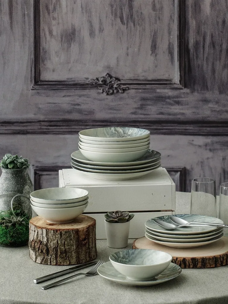 Hermia Concept, Erika,(24 Stücke), Abendessen , Mehrfarbig, 100% Porzellan – Bild 14