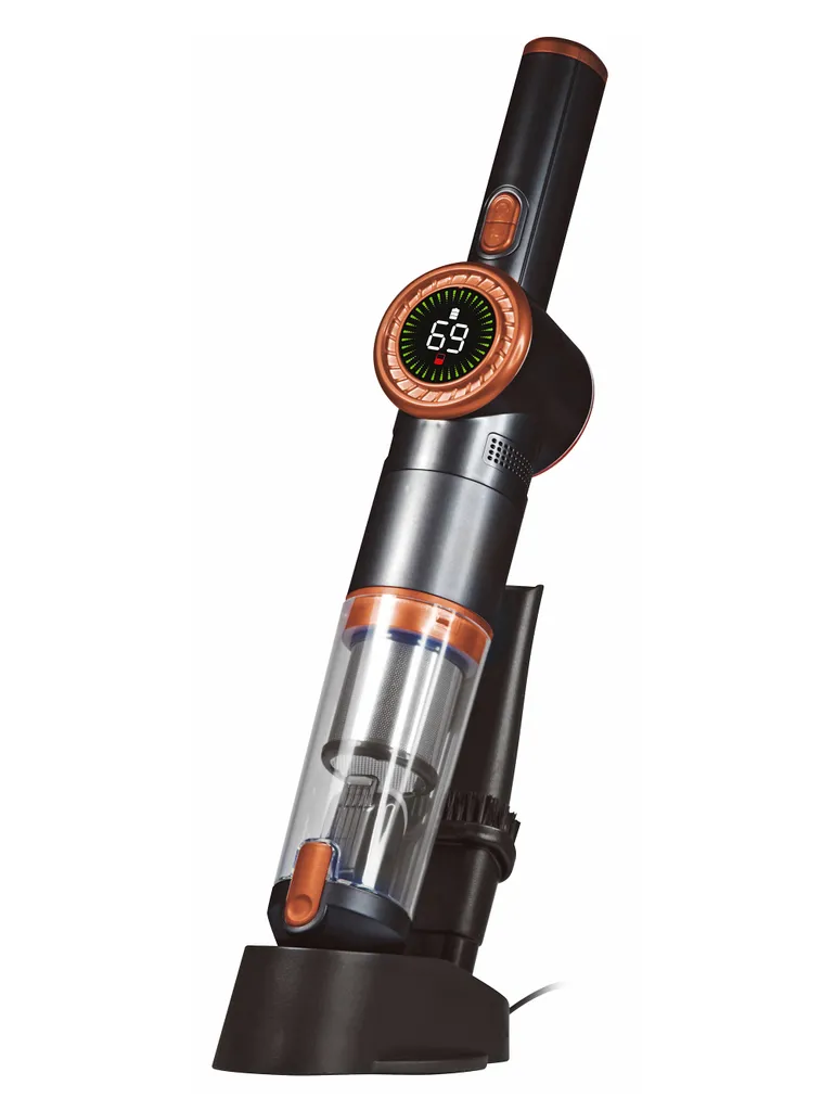 HSP Hanseshopping Beutelloser 2in1 Akku-Hand- & Bodenstaubsauger