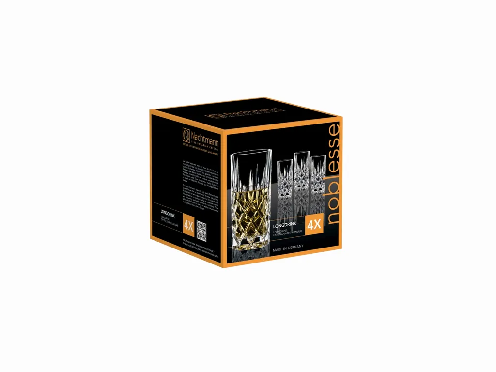 Nachtmann 0089208-0 Noblesse Longdrinkbecher, 375 Ml, 14,8 Cm, Klar (4er Pack) – Bild 9