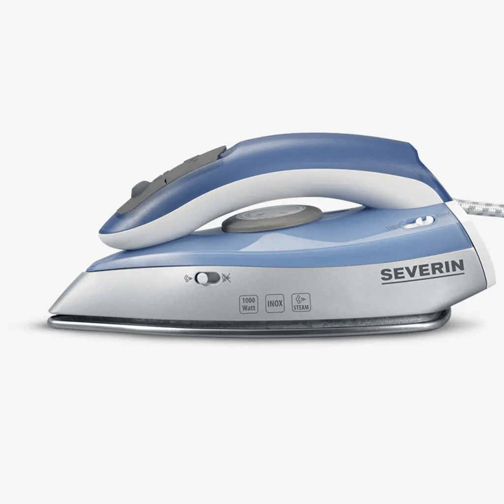 SEVERIN Reise-Dampfbügeleisen BA 3234 Silber / Blau – Bild 14