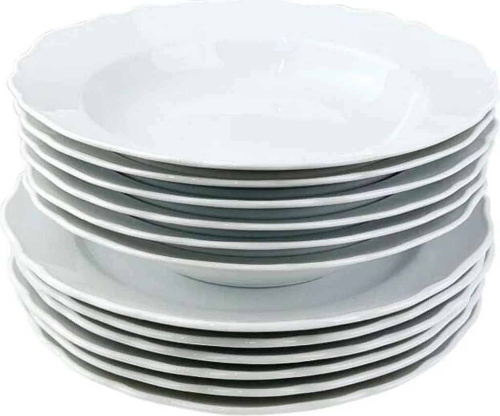 Hutschenreuther Maria Theresia Weiss Tafelset Essservice 12-tlg., 02013-800001-18339 – Bild 4