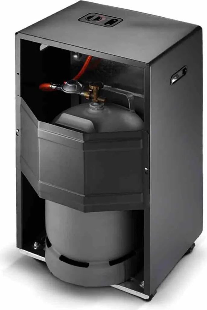 Rowi Gas-Heizofen Blue Flame Pro 4200 W, Ohne Thermostat, Schwarz – Bild 2