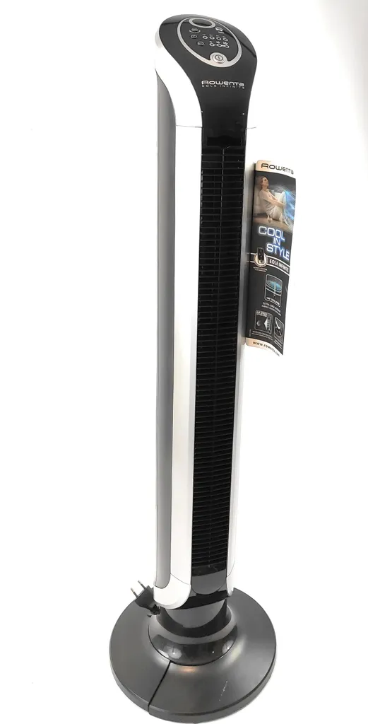 Rowenta VU 6670 F0 Turmventilator Schwarz/silber – Bild 8