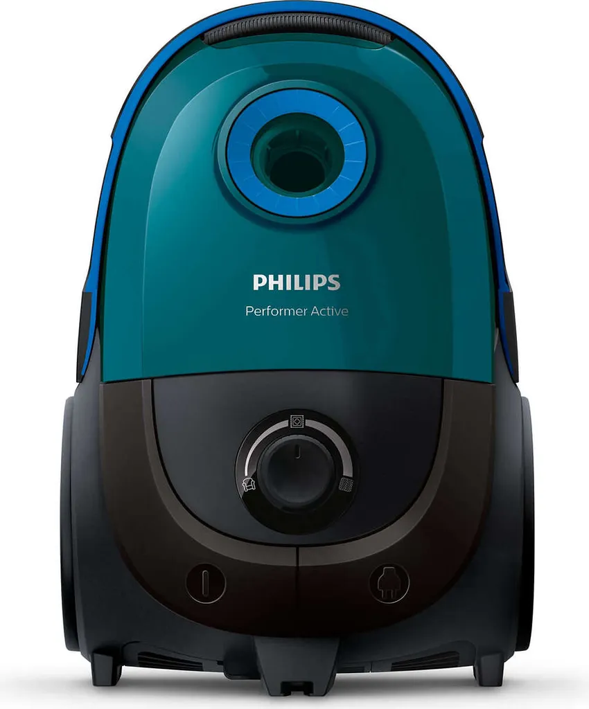 Philips Performer Active Beutel Staubsauger, Allergiefilter, 99.9 % Staubaufnahme, 900 W, Türkis (FC8580/09) – Bild 2