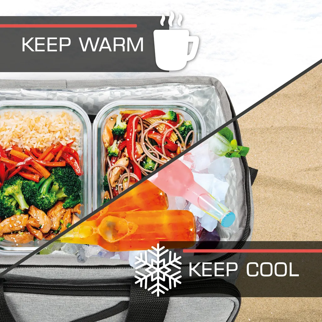 Bomoe Kühltasche Faltbar IceBreezer KT39 Outdoor Kühlbox 39x28x29cm 31 Liter – Bild 6