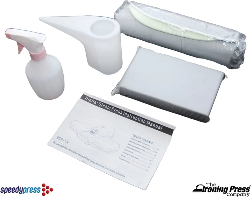 Dampfbügelpresse Ultra XL Von Speedypress - Die Größte & Fortschrittschlichste Heimdampfbügelpresse In Europa (90cm Y 31cm; 2.200watt) Für Superschnelles Bügeln (+ Ersatzabdeckung & Schaumstoff-Unterfilz UVP 45,00 € + Weiteres Zubehör GRATIS) – Bild 5