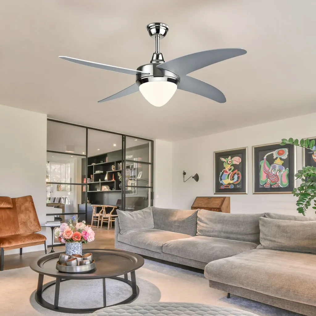 V-tac VT-6043 Deckenventilator Mit Beleuchtung - CCT - Fernbedienung – Bild 2