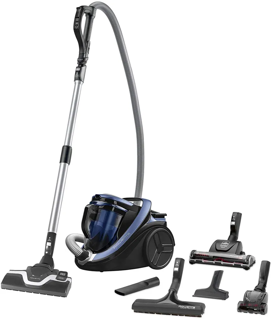 Rowenta RO7690 Silence Force Cyclonic Animal | Beutelloser Staubsauger | Vacuum-Cleaner | Sehr Leise | 2,5L Staubvolumen | Tierhaare | Auto | Schwarz/Blau – Bild 9