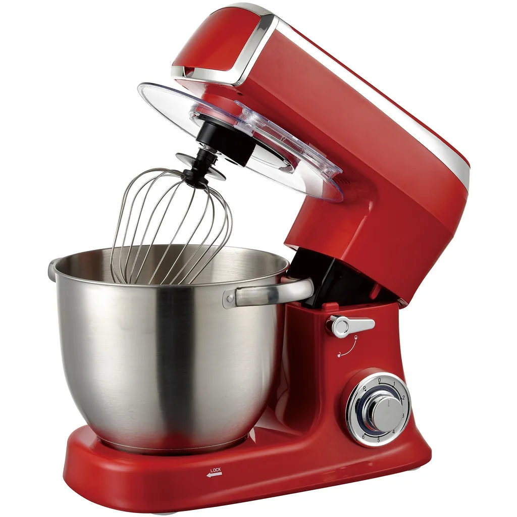 Syntrox Küchenmaschine Knetmaschine Mit Fleischwolf Und Mixer - Rot – Bild 16