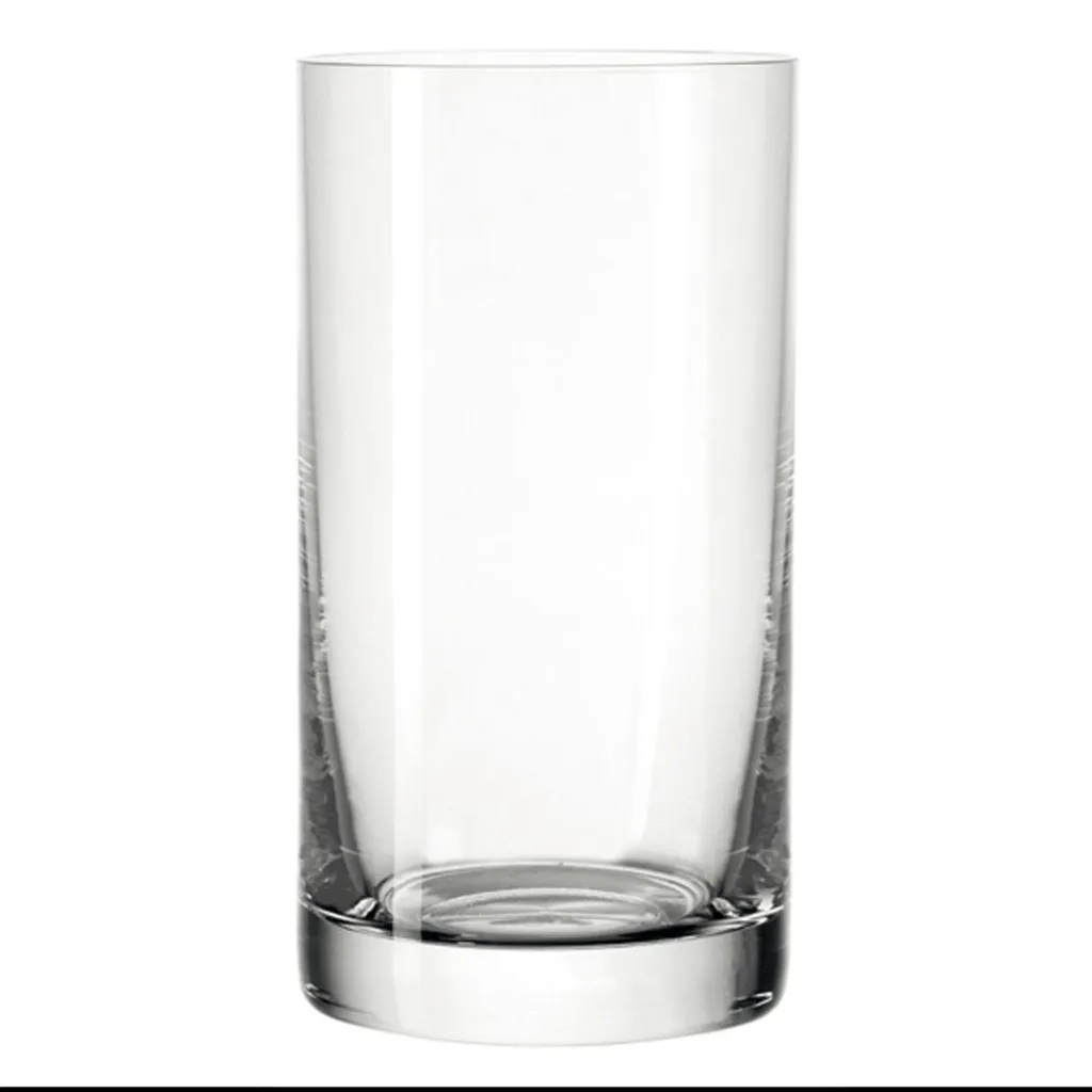 LEONARDO 039612 Easy+ Wasser Becher Medium, Glas, 240ml, H 12cm, Klar (6 Stück) – Bild 3