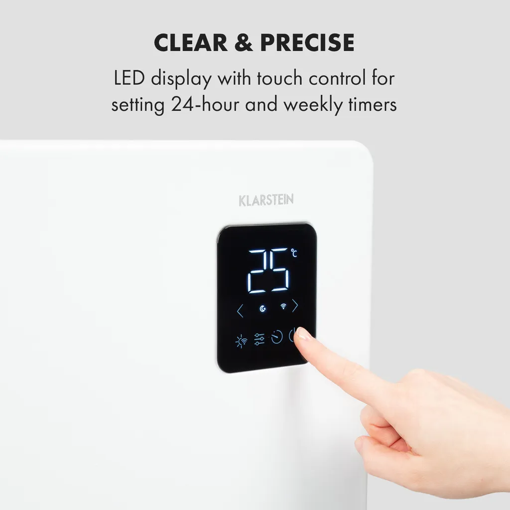 Bansin Smart 1500 Konvektionsheizgerät 1500W App-Steuerung – Bild 4