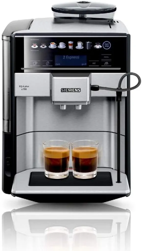 Siemens EQ.6 Plus S700 TE657503DE Kaffeemaschine - Schwarz / Edelstahloptik – Bild 6