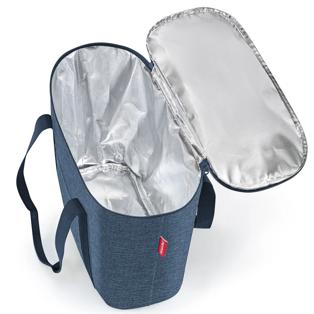 Reisenthel Coolerbag Kühltasche Einkaufstasche Thermo Tasche Shopper, Farbe:Twist Blue – Bild 3