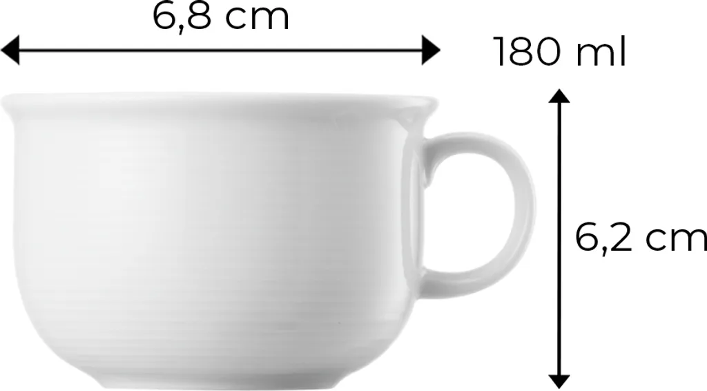 Thomas Trend Weiss Set 30-tlg. Kaffeeservice, 11400-800001-18743 – Bild 10