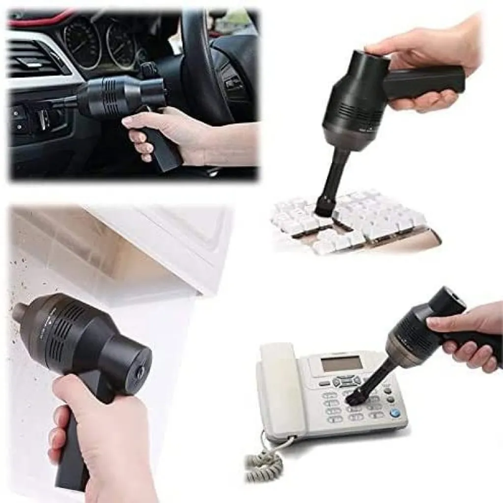 Tastaturreiniger Mit Reinigungsgel, Tischsauger Mit USB-Anschluss, Kabelloser Tastaturreiniger, Sauger Für Den Computer Mit Batterien, Ideal Zum Reinigen Von Gaming-Tastaturen – Bild 6