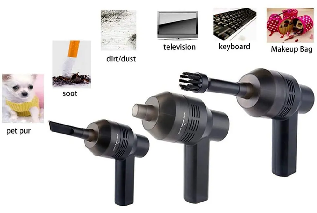 Tastaturreiniger Mit Reinigungsgel, Tischsauger Mit USB-Anschluss, Kabelloser Tastaturreiniger, Sauger Für Den Computer Mit Batterien, Ideal Zum Reinigen Von Gaming-Tastaturen