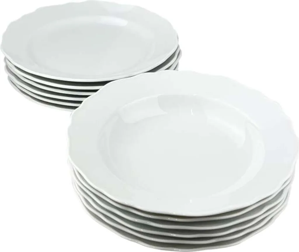 Hutschenreuther Maria Theresia Weiss Tafelset Essservice 12-tlg., 02013-800001-18339 – Bild 3