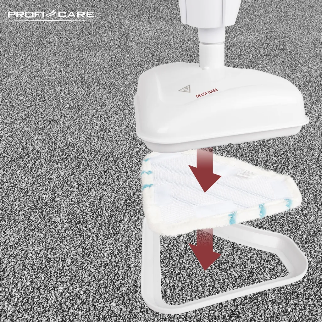 ProfiCare Dampfmop PC-DR 3093 Anthrazit-weiss / 1.500 Watt / Dampfreiniger Für Alle Bodenbeläge / 99 % Gegen Viren – Bild 6