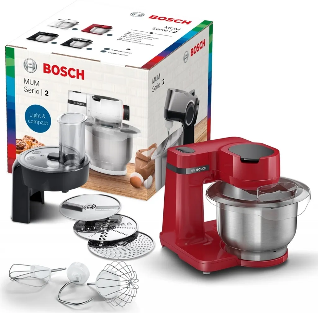 Bosch Serie 2 MUMS2ER01 Küchenmaschinen - Rot – Bild 4