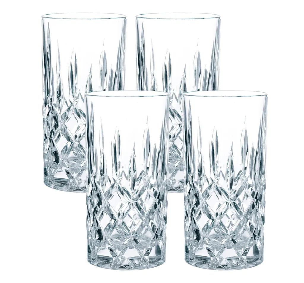 Nachtmann 0089208-0 Noblesse Longdrinkbecher, 375 Ml, 14,8 Cm, Klar (4er Pack) – Bild 8