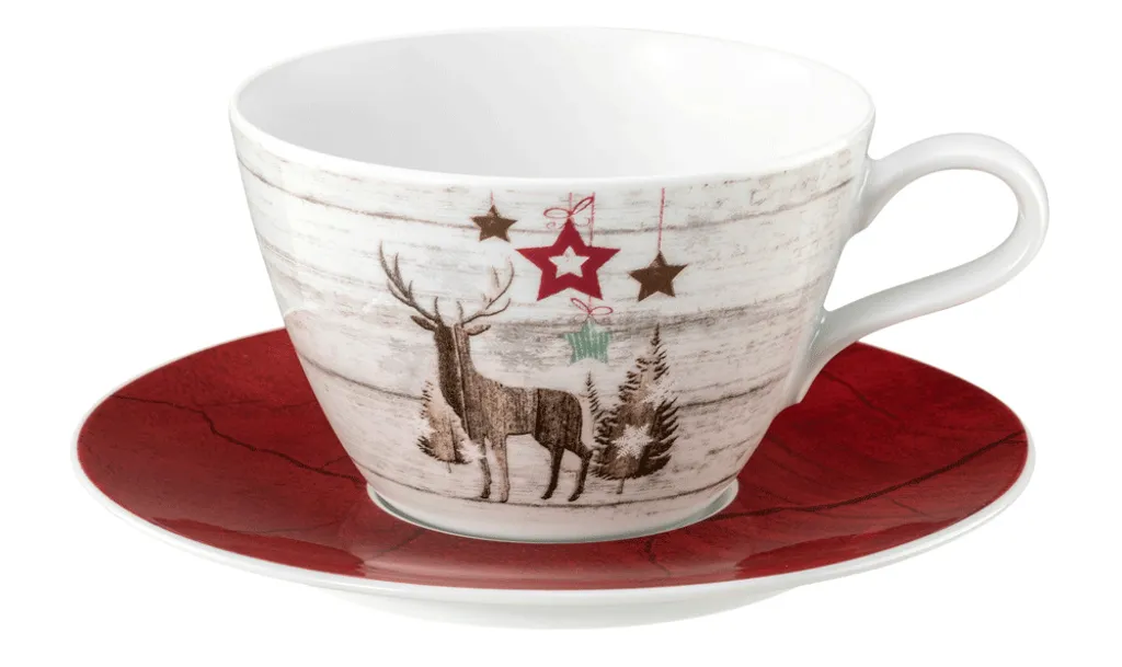 Seltmann Weiden Life Christmas Kaffeeservice 4tlg. Mit Servietten – Bild 2