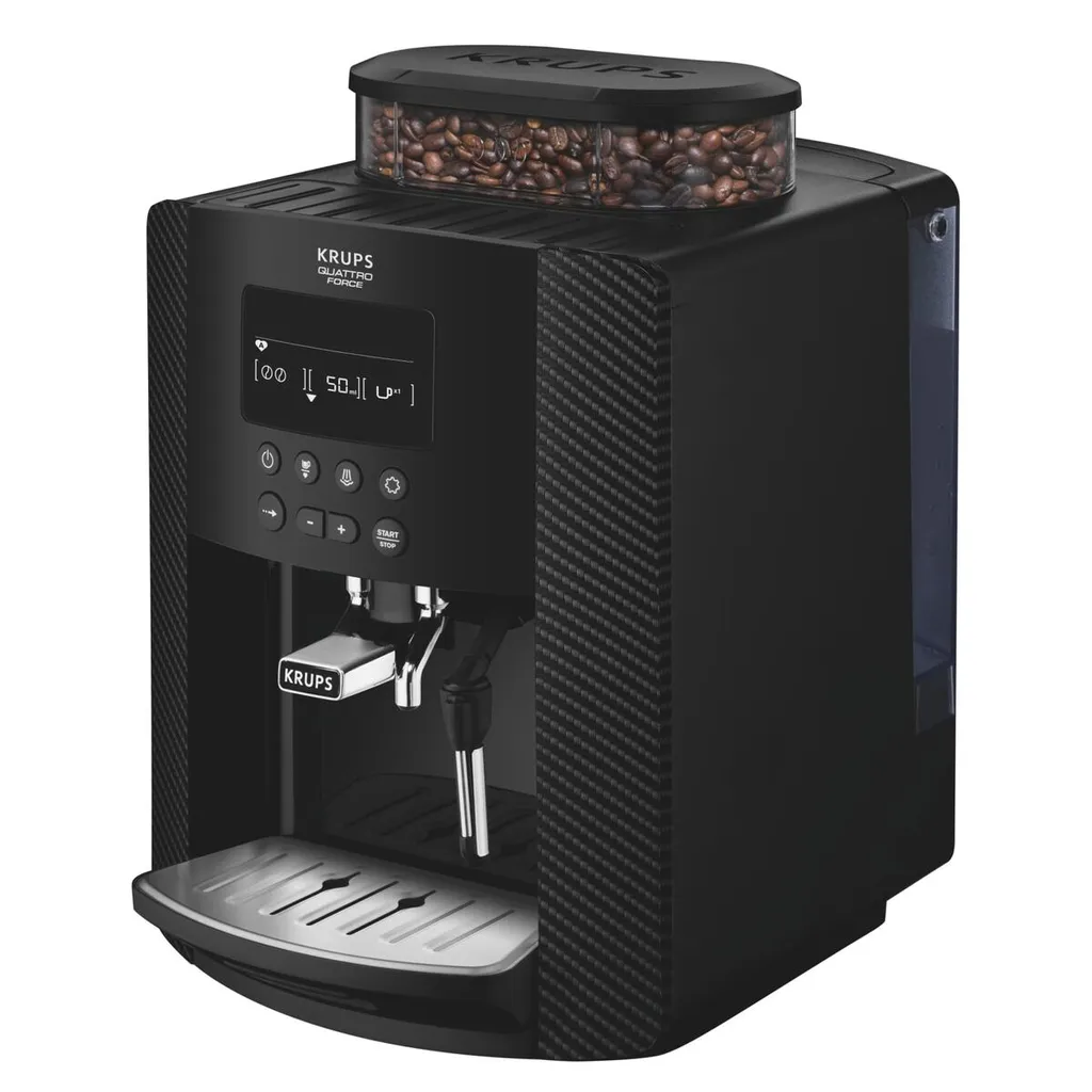 Krups Kaffeevollautomat Quattro Force Mit Milchaufschäumdüse + Mahlwerk EA817K – Bild 5
